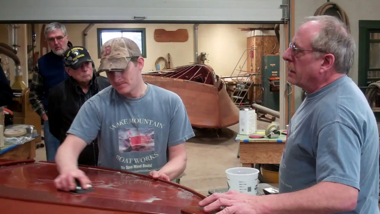 how to varnish vintage boats workshop