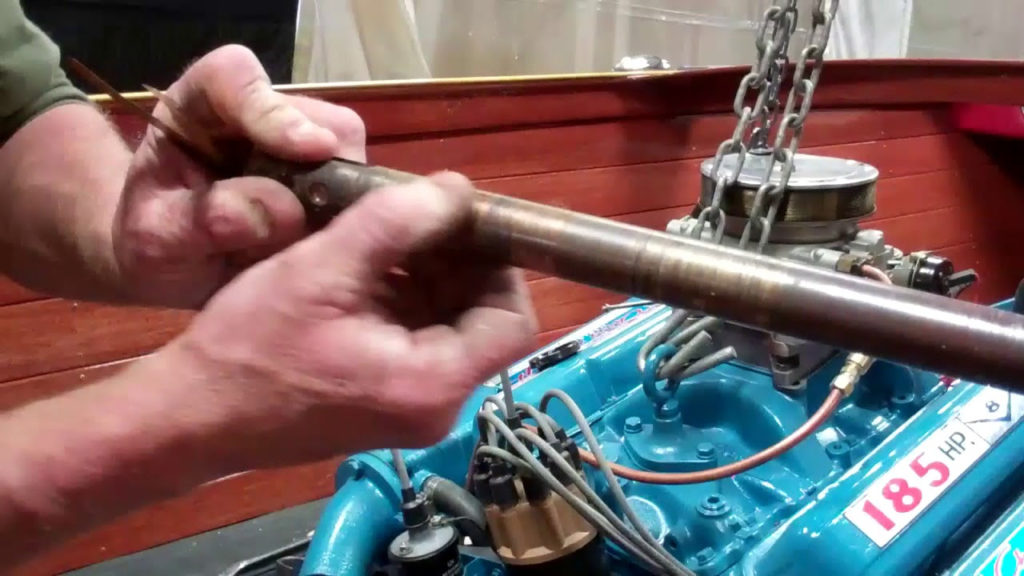 1959 Chris Craft 17' Sportsman Engine Install Alignment is Cricital