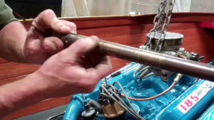 1959 chris craft sportsman engine install align